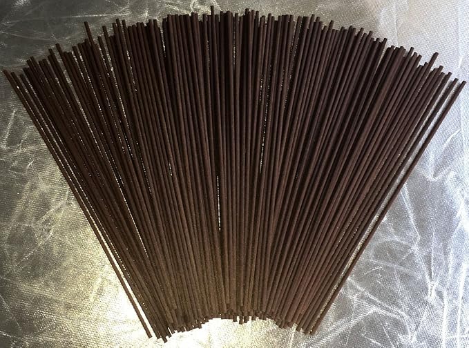 Resafy Reed Diffuser Sticks, Jecnovo Pack of 100 Fiber Sticks with Handmade Linen Bag, Safe and Non-Toxic, 9 Inches Long 3mm Diameter Aromatherapy Diffusers for Home, Spa and Office(Brown)