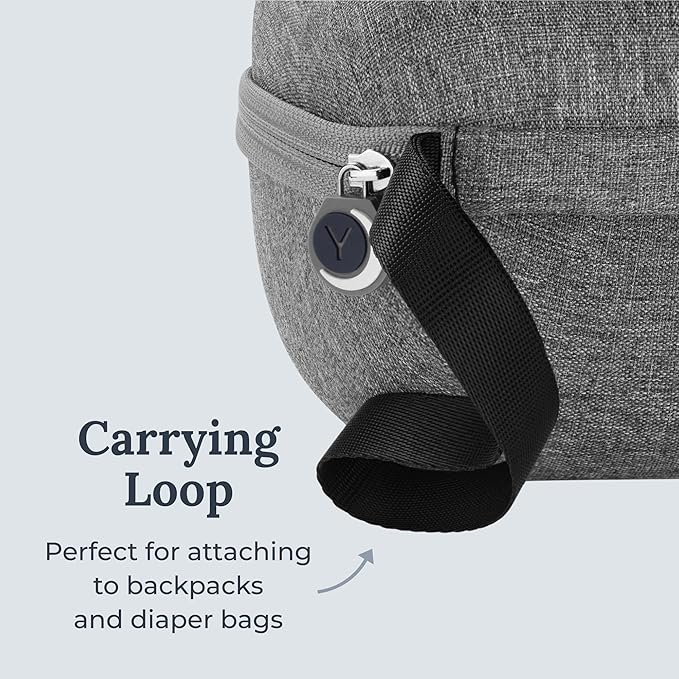 Yogasleep Crush-Resistant Travel Case for Dohm White Noise Sound Machines, Provides Protection While Traveling, Double Stitch Zipper, Protection from Scratches & Water Splashes, Fits All Dohms