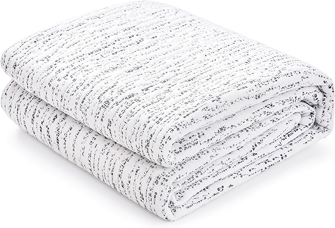 Subrtex Cooling Mattress Topper Cover Full Size 2 Inch (Only Cover) Mattress Topper Protector Bedding Removable Mattress Encasement with Zipper Closure