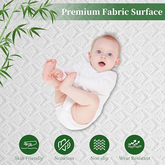 Premium Waterproof Queen Mattress Protector NH Cooling Soft Bed Mattress Cover 5D Tech Breathable 8-21" Deep Pocket Vinyl-Free Noiseless Anti Slip and Wear-Resistant(3-in-1,Queen)