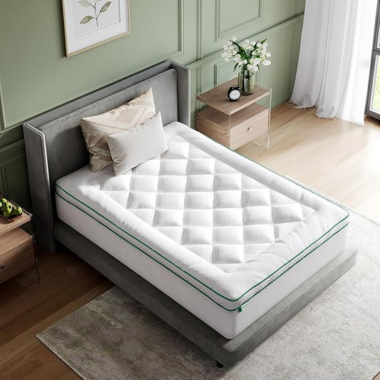 Novilla Twin XL Mattress Topper, Soft Pillow Top for Dorm Bed, Breathable Quilted Mattress Pad Cover with Deep Pocket, Down Alternative Fill, Machine Washable Back to School Essentials