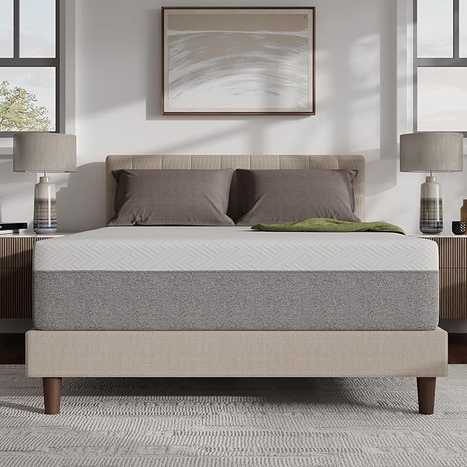 Novilla 12 Inch King Mattress, Gel Memory Foam Mattress King Size in a Box with Comfort Foam for Pressure Relief & Body Support & Cool Night Sleep, CertiPUR-US Certified