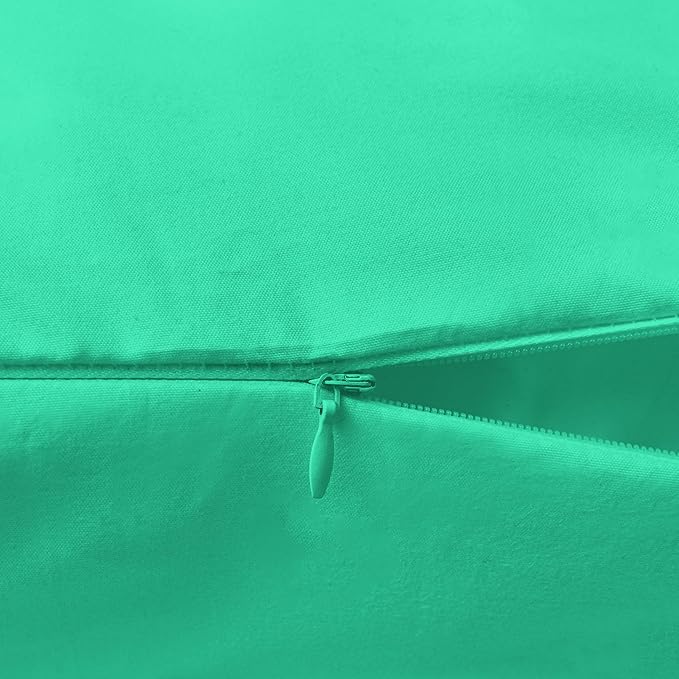 Elegant Comfort Luxury Ultra-Soft 1-Piece Pillowcase Set - 1500 Premium Hotel Quality Microfiber Double Brushed - Wrinkle Resistant, Body Pillowcase Size, Paradise Teal