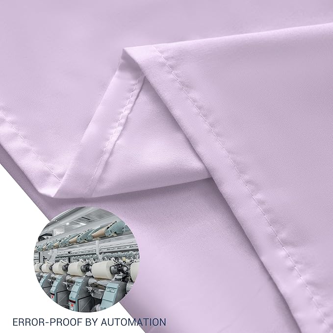 Pillowcases Standard 12 Pack, 20x26 Pillow Cases with Envelope Closure, Soft Plain Brushed Microfiber Covers Breathable Wrinkle-Resistant, Lavender