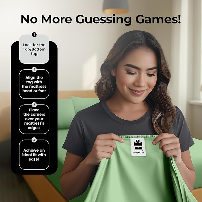 Utopia Bedding King Fitted Sheet - Bottom Sheet - Deep Pocket - Soft Microfiber - Shrinkage and Fade Resistant - Easy Care -1 Fitted Sheet Only (Sage Green)