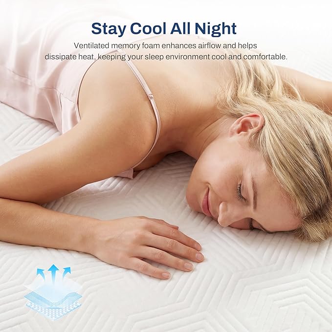 GRUSIGN 3 Inch Twin Memory Foam Mattress Topper with Adjustable Straps, Premium Soft & Supportive Topper, Breathable Gel Foam Bed Topper, Non-Slip Design, Removable & Washable Cover, 39" x 75", Twin