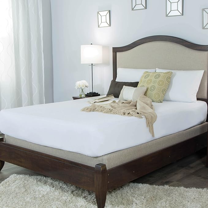 Protect-A-Bed, Premium Cotton-Terry Mattress Protector, Waterproof, 5-sided, King