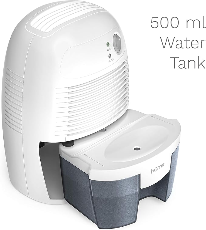 hOmeLabs Small Space Dehumidifier with Auto Shut Off - Compact and Portable