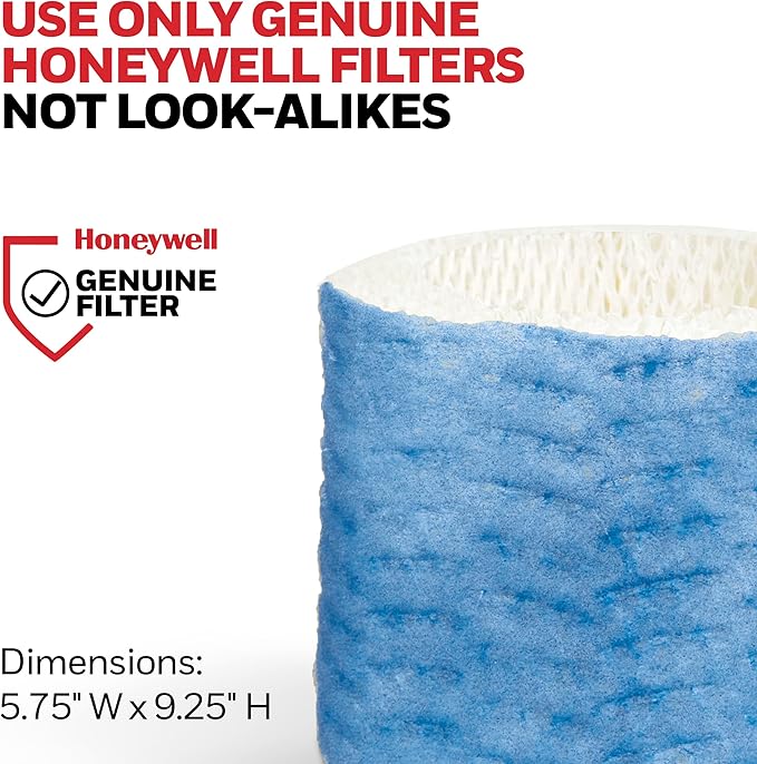 Honeywell Replacement Wicking Filter A, 3 pack, White, 3 Count