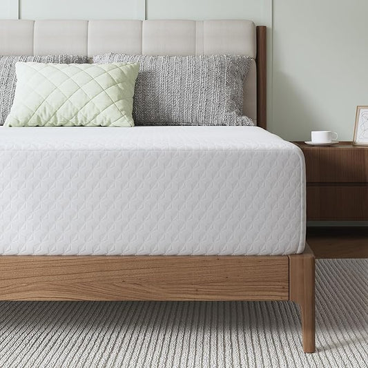 Novilla Twin Mattress, 10 Inch Twin Memory Foam Mattress with Breathable Comfort & High-Density Support Foam for Pressure Relief & Contouring Support, Mattresses in a Box