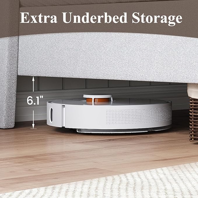 MALOL Full Size Bed Frame with Upholstered Headboard, Linen Fabric Platform Bed Frame with USB Charging Ports, No Box Spring Needed, Sturdy Metal Support, Noise Free, Modern Bedroom Furniture,Grey