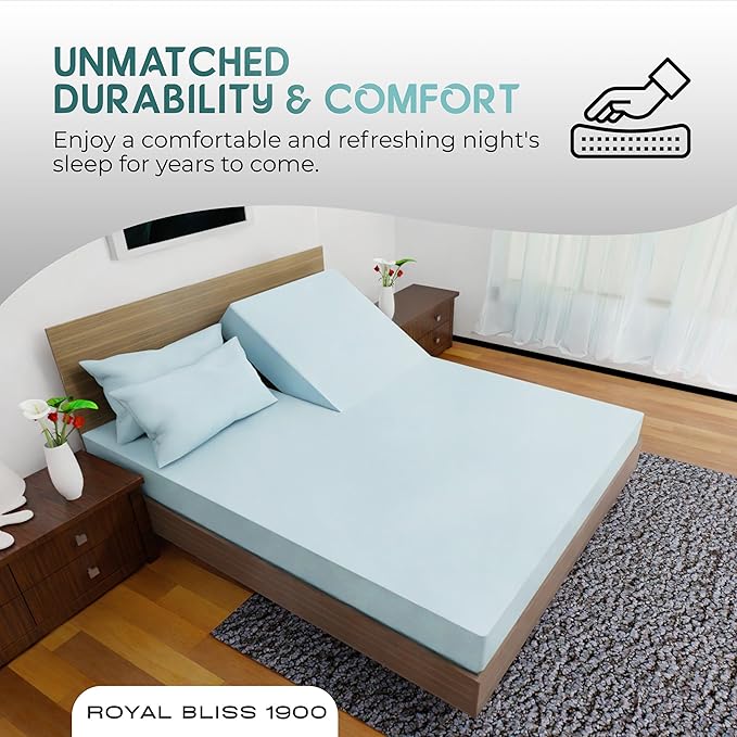 Top Split California King - 4 Pcs Set - Cal King Split Top Deep Pocket Sheet Set - Split Top California King Sheets Sets for Adjustable Bed - Double Brushed Microfiber (Aqua)