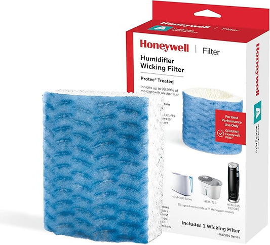 Honeywell HFT600PF1 Replacement Wicking Filter T, Humidifier Filters Replacement, 1 Pack, White