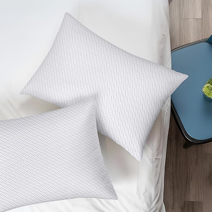 Utopia Bedding Shredded Memory Foam Pillows (King), Cooling Adjustable Bed Pillows for Sleeping with Washable Pillow Case, Back, Stomach and Side Sleeper Pillow, Plush and Supportive (1 Pack)