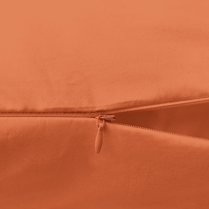 Elegant Comfort Luxury Ultra-Soft 1-Piece Pillowcase Set - 1500 Premium Hotel Quality Microfiber Double Brushed - Wrinkle Resistant, Body Pillowcase Size, Coral