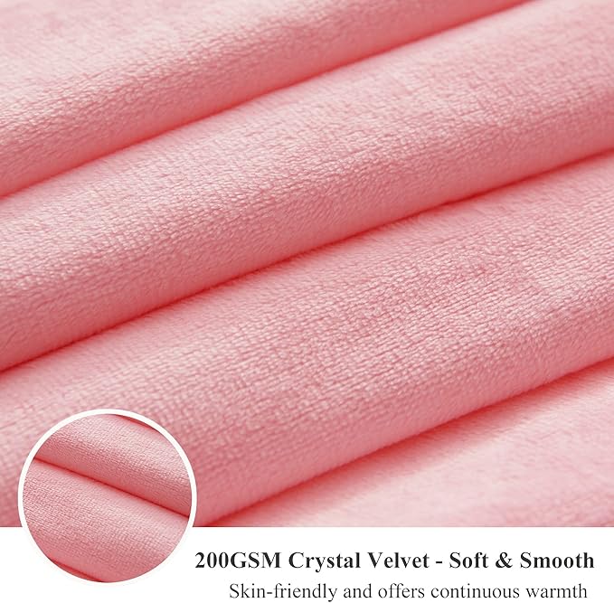 XeGe Cozy 20x54 Long Fluffy Body Pillow Cover, Plush Fuzzy Faux Fur Body Pillowcase with Zipper, Rectangular Furry Bed Pillow Sham for Pregnant Women Side Sleeper, Shaggy Bedding Pillow Light Pink