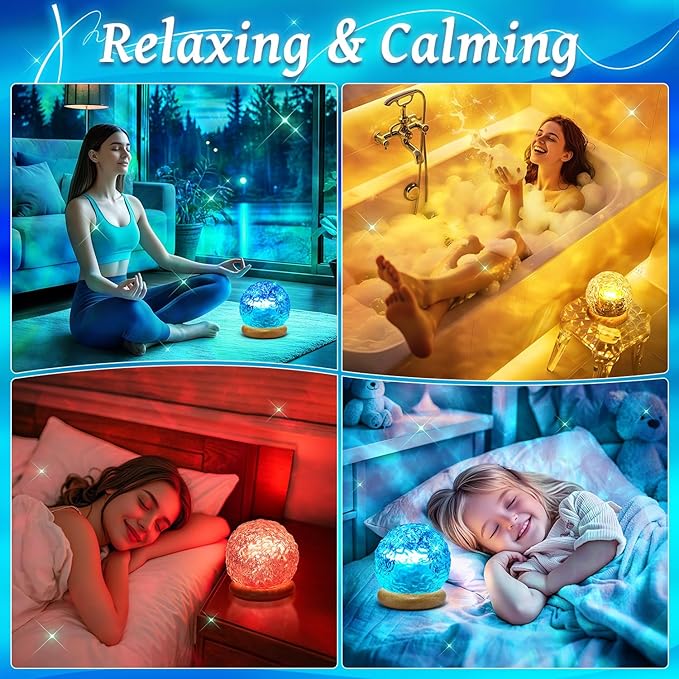 Ambient Lighting Mood Lighting,18 Colors Aurora Light Projector for Bedroom,Dimmable Northern Lights Projector&Night Light Projector with Remote,Aesthetic Room Decor Gifts for Teen Girls Birthday Gift