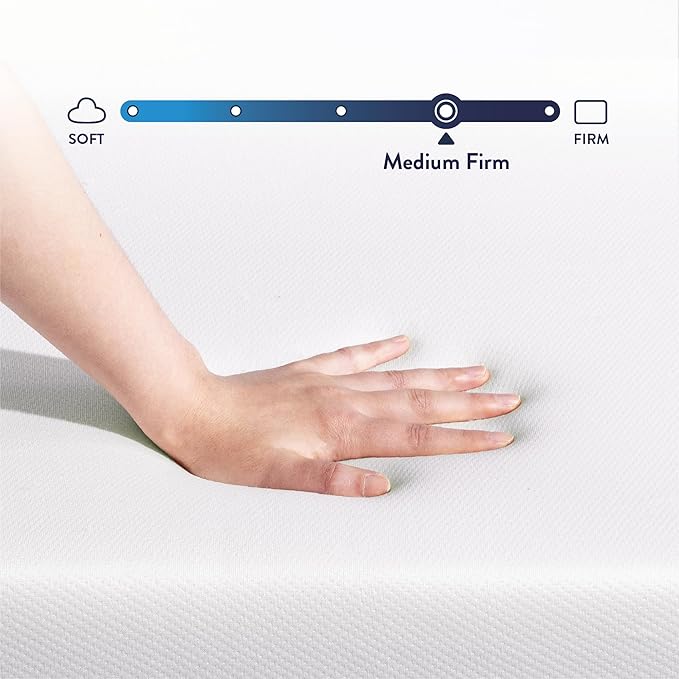 Best Price Mattress 12 Inch Memory Foam Mattress, Medium Firm, Cooling Gel Infused, Certified Safe Foams & Fabric, Mattress in a Box, Twin