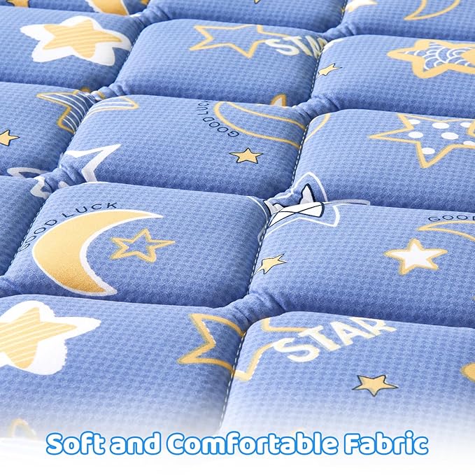 Pack and Play Mattress Topper - 38" x 26" x 1.5", Soft & Firm Premium Foam Pack N Play Mattresses Pad, Odorless Baby Foam Playpen Mattresses,Portable Playard Mattress Topper- Breathable & Comfort