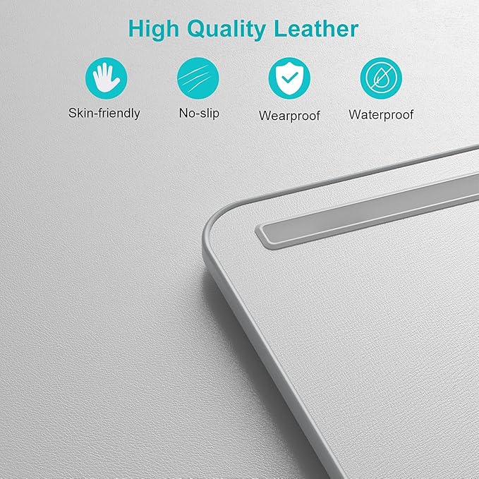 KLEAR Laptop Bed Desk with Adjustable Heights and Angles, Upgraded-Sturdy Foldable Laptop Lap Desk for Bed/Sofa/Couch/Floor, Lap Tablet Desk (NO Drawer, Grey)