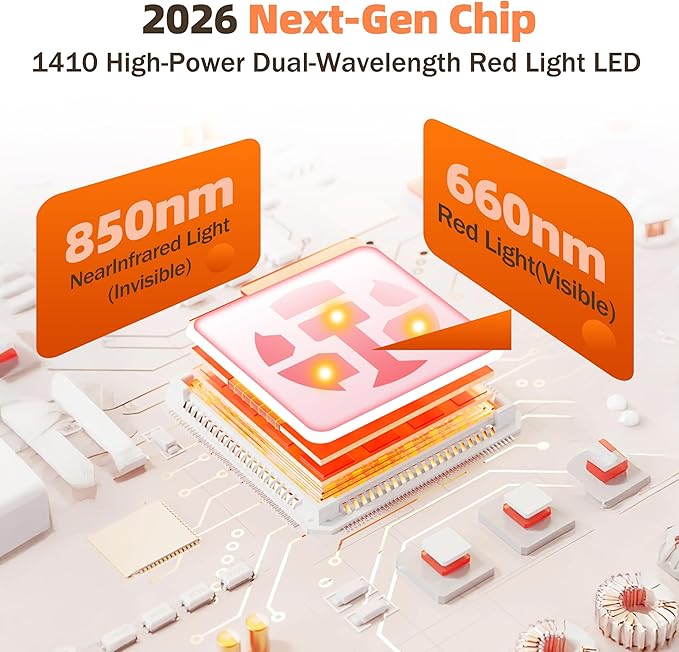 Red Light Therapy Mat for Full Body, 1410 High-Density LEDs Infrared Light Pad, 5 Intensity Levels, 9 Auto-Shutoff Timer Setting, Handheld Controller, Gifts for Athletes, Office Workers, Women, Men