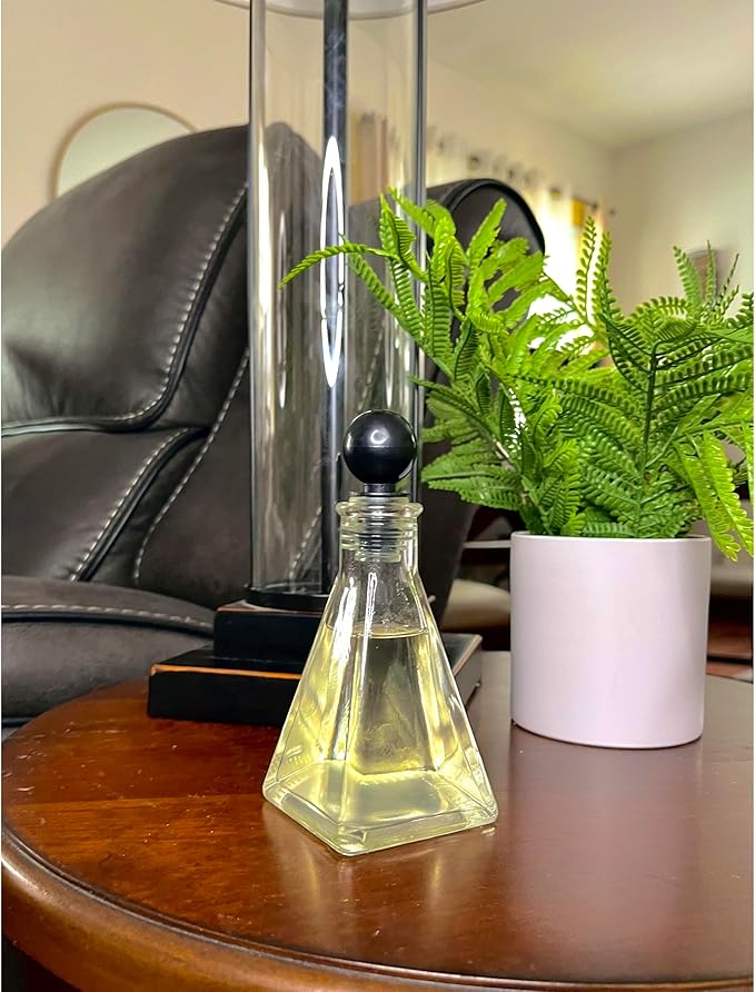 Hosley Reed Diffuser Set of 2 – 3.4 oz Rose Floral Petals Scented Oil Diffuser with Reeds Long Lasting Home Fragrance for Bathroom, Bedroom, Office, Meditation, Wedding Gift & Shelf Decor