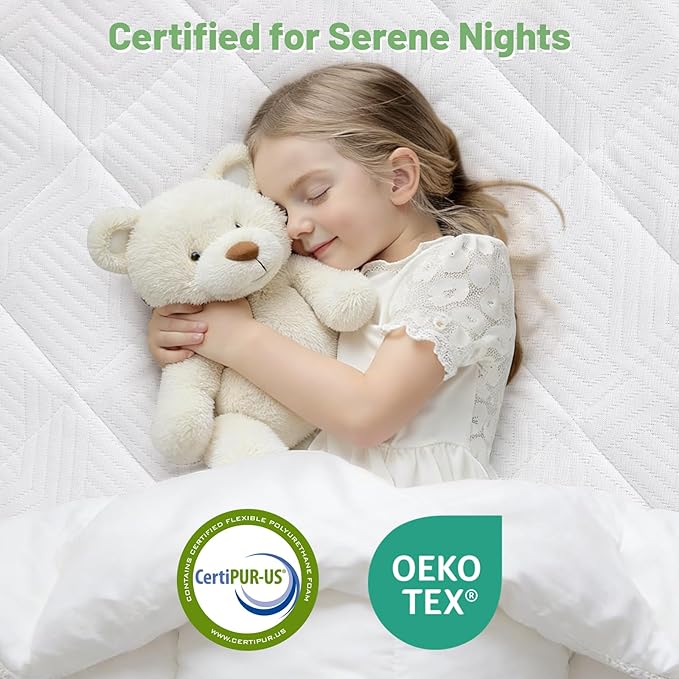Extra Firm Mattress Topper Queen, 3 Inch High-Density Foam Mattress Pad, Pain Relieving Bed Topper for Extra Support, Washable Cover with Anti-Slip Straps, CertiPUR-US Oeko-Tex Certified, 80" x 60"