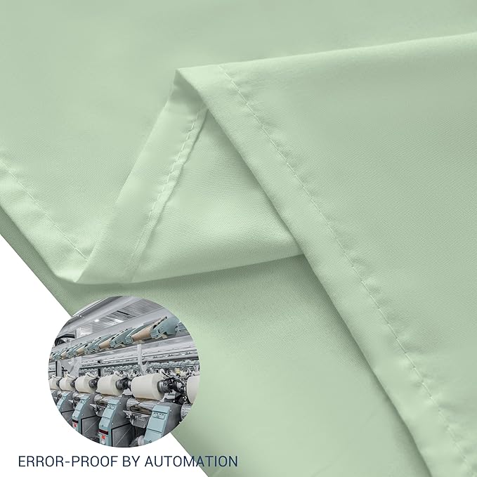 Pillowcases Queen 4 Pack, 20x30 Pillow Cases with Envelope Closure, Soft Plain Brushed Microfiber Covers Breathable Wrinkle-Resistant, Sage Green