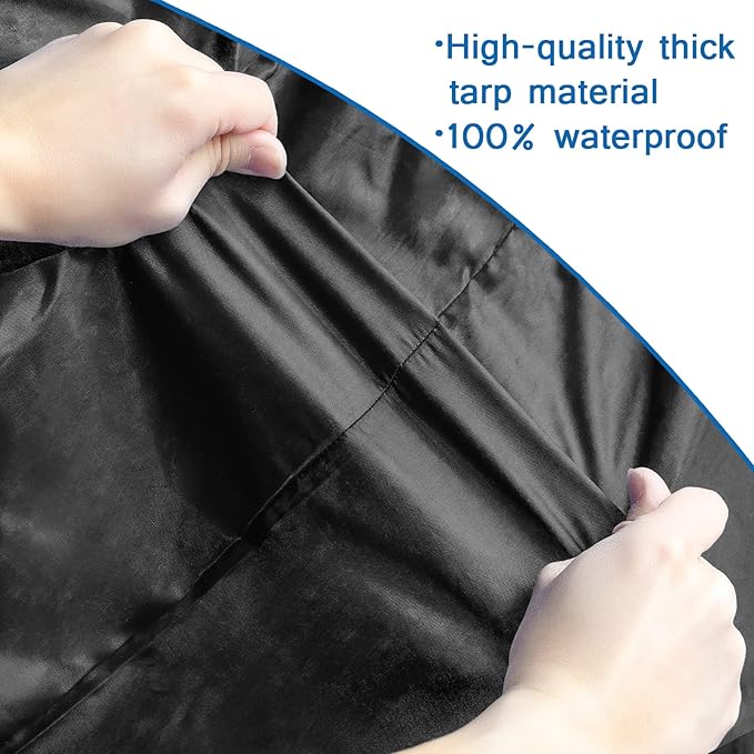 Coldwind Mattress Bags for Moving and Storage,Waterproof Mattress Cover for Moving with Heavy Duty Handles, Strong Zipper, Reusable Mattress Storage Bag, Moving Supplies & Moving Bags,Full Size,Black