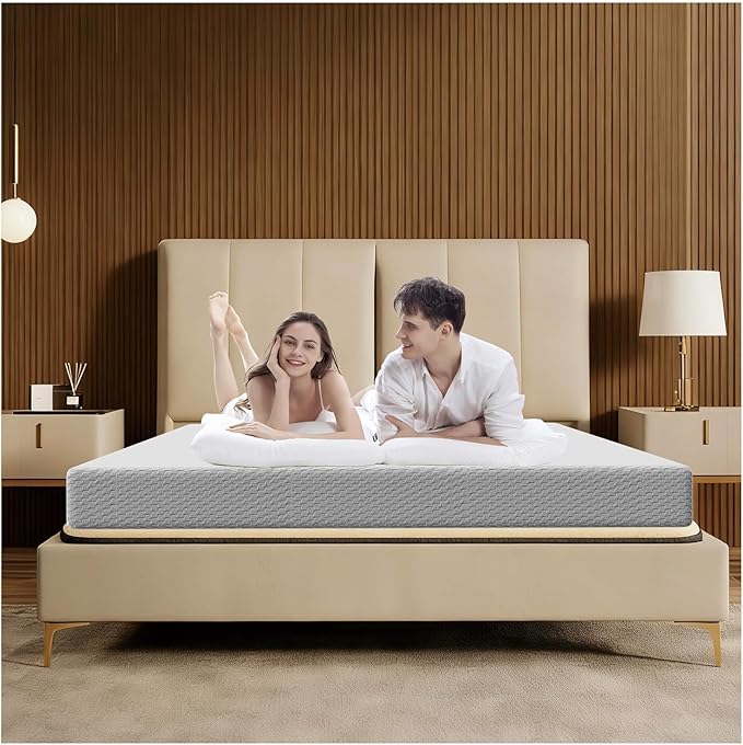 MORANDI Mattress Full, 3 Inch Memory Foam Twin Mattress, Medium Firm Support, Machine Washable Mattress Protector with Zipper Removable Cover(White, ‌Twin)