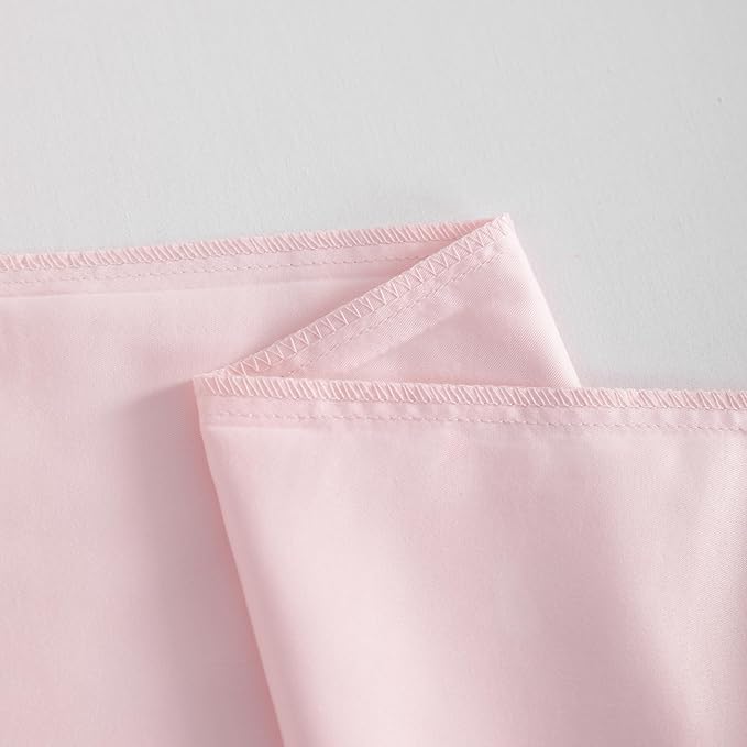 NTBAY Queen Pillowcase Set - 4 Pack Brushed Microfiber 20x30 Pillowcases - Soft, Wrinkle-Free, Fade-Resistant, Stain-Resistant, Blush Pink Pillowcases with Envelope Closure - 20x30 Inches, Blush Pink