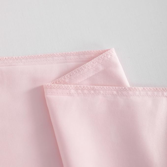 NTBAY Body Pillowcase - Brushed Microfiber 20x54 Pillowcase - Soft, Wrinkle-Free, Fade-Resistant, Stain-Resistant, Blush Pink Body Pillow Cover with Envelope Closure - 20x54 Inches, Blush Pink