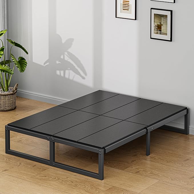 Lutown-Teen Bunkie Board California King Under Mattress High-Density Polymer Cal King Bunkie Board Anti-Sag, Breathable, Moisture Resistant, Noise Minimizing
