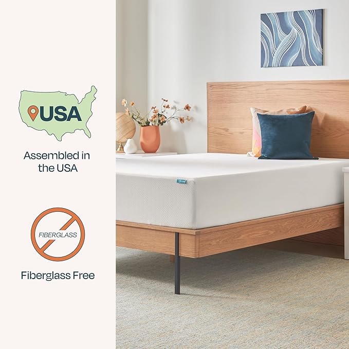 Linenspa 12 Inch Gel Infused Memory Foam Mattress – Twin XL Size – Plush - Cooling Gel - Mattress in a Box - Primary or Guest Bedroom - Pressure Relieving and Breathable – CertiPUR-US Certified