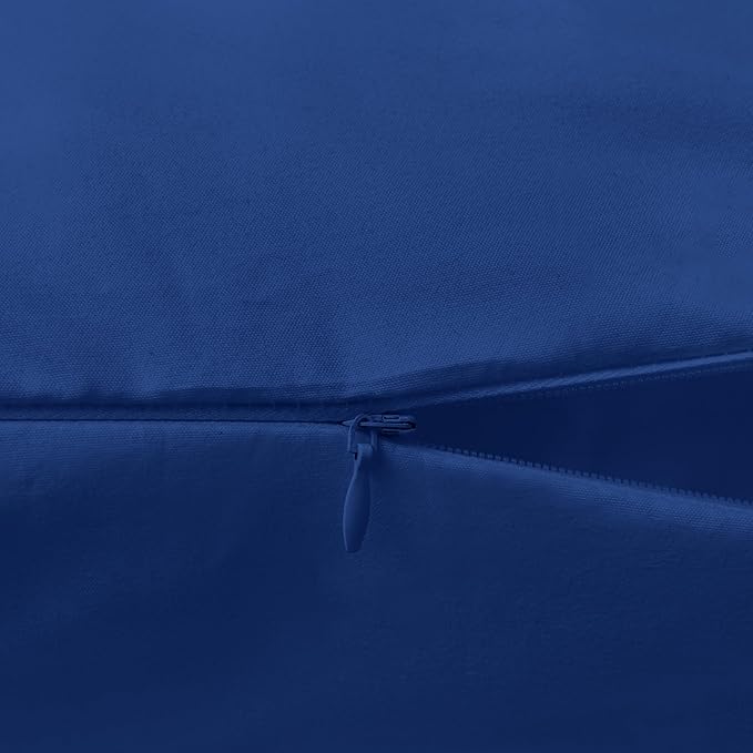 Elegant Comfort Luxury Ultra-Soft 1-Piece Body Pillowcase - 1500 Premium Hotel Quality Microfiber Double Brushed - Wrinkle Resistant, Body Pillowcase Size, Royal Blue