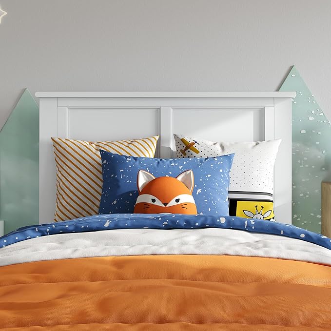 AFI, Madison Twin Solid Wood Panel Headboard, White
