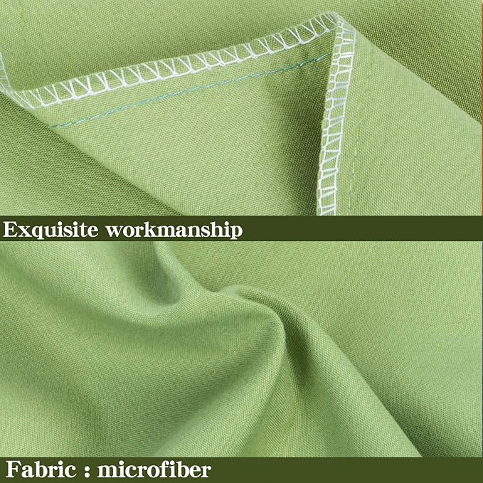 NTBAY Queen Pillowcase Set - 4 Pack Brushed Microfiber 20x30 Pillowcases - Soft, Wrinkle-Free, Fade-Resistant, Stain-Resistant, Sage Green Pillowcases with Envelope Closure - 20x30 Inches, Sage Green