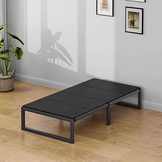 Lutown-Teen Bunkie Board Twin XL Under Mattress High-Density Polymer Bunkie Board Twin XL Size Anti-Sag, Breathable, Moisture Resistant, Noise Minimizing