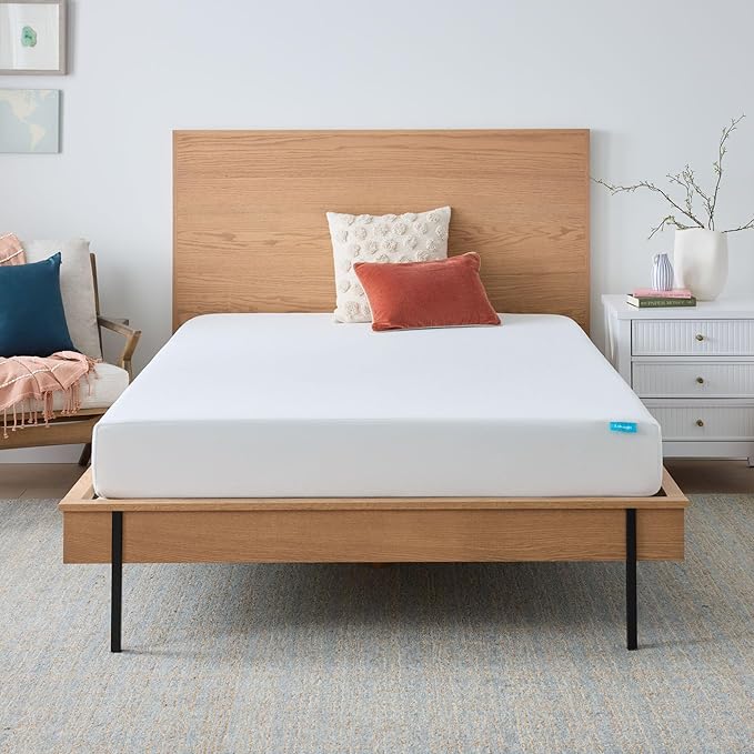 Linenspa 8 Inch Gel Infused Memory Foam Mattress – Twin XL Size – Medium Feel - Cooling Gel - Mattress in a Box - Primary or Guest Bedroom - Pressure Relieving and Breathable – CertiPUR-US Certified