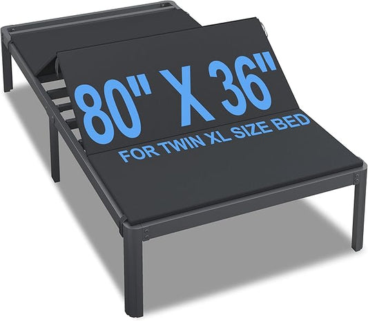 Yicensen Twin XL Bunkie Board, High Density Bunkie Board Twin XL, Bed Support, Moisture-Resistant, Anti-Slip, Breathable