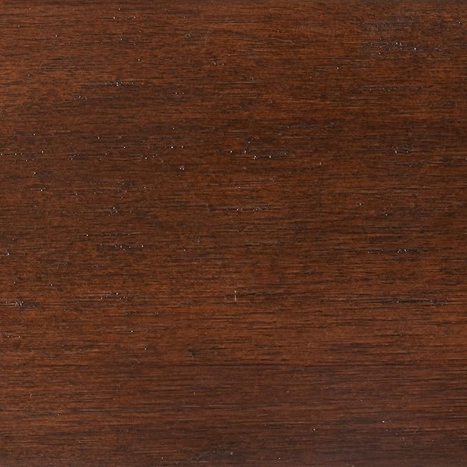 Mellow Naturalista Classic 16 Inch Solid Wood Platform Bed with Wooden Slats, Espresso, Full