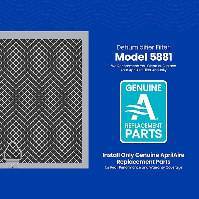 AprilAire E100 Pro 100-Pint Whole-House Dehumidifier, Energy Star Certified, Commercial-Grade Whole-Home Dehumidifier for Basement, Crawlspace, or Whole House up to 5,500 sq. ft.