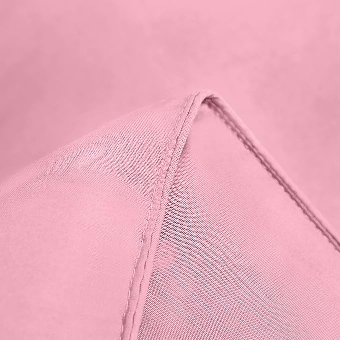 Utopia Bedding Twin Comforter Duvet Insert, Quilted Pink Comforter with Corner Tabs, Box Stitched Down Alternative Comforters Twin Size 64 x 88 inches