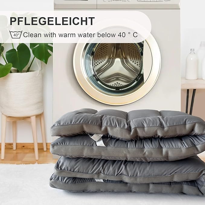 2~3In Extra Thick Mattress Topper Cooling Pillow Top Airflow Design for Hot Sleepers, Soft Comfort & Supportive, Pressure-Relieving Pad for Back & Side Sleepers, Easy Setup & Wash, King 78”*80”