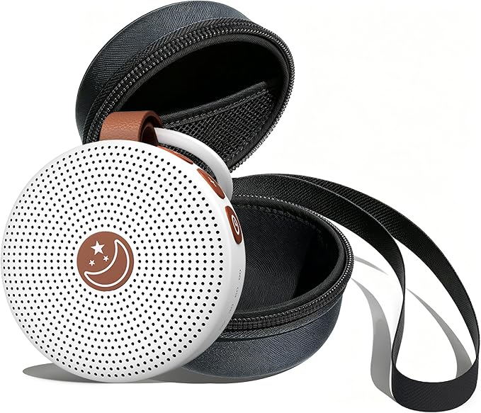 Travel Case - Portable Sound Machine White Noise Machine Travel Case(Only Case)