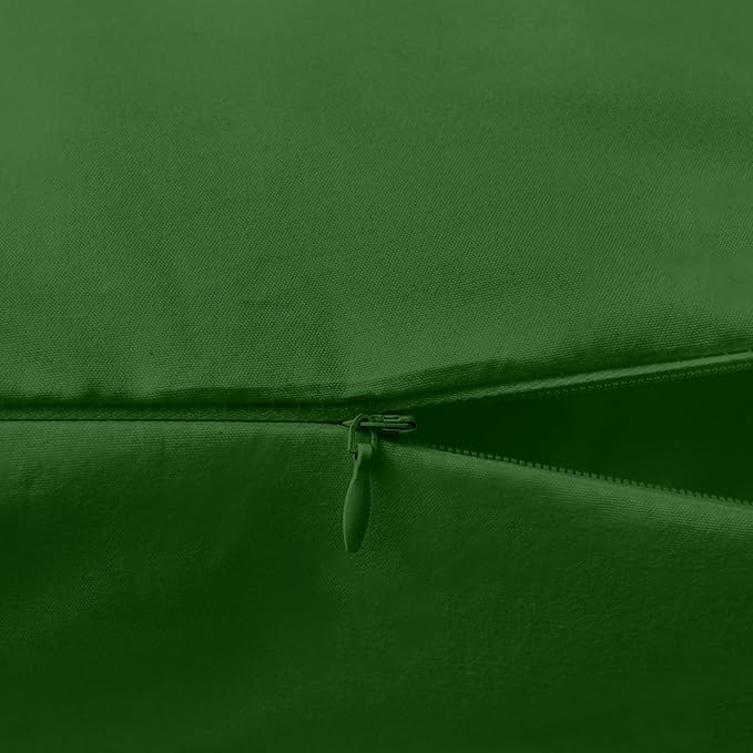 Elegant Comfort Luxury Ultra-Soft 1-Piece Pillowcase Set - 1500 Premium Hotel Quality Microfiber Double Brushed - Wrinkle Resistant, Body Pillowcase Size, Hunter Green