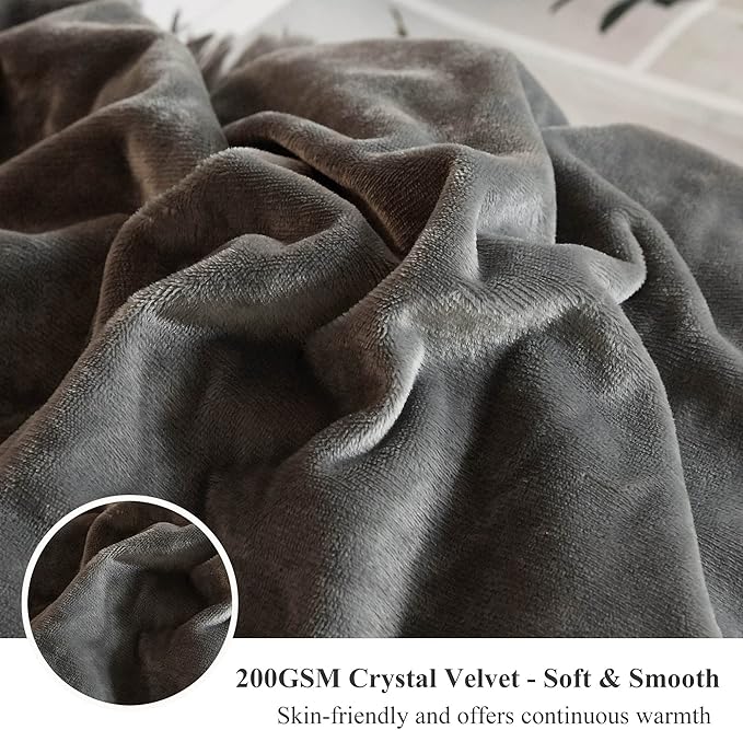 XeGe Luxury Shaggy Faux Fur Body Pillow Cover, Fluffy Bed Pillow Case with Zipper Closure, Soft Decorative Plush Long Pillow Sham, Fuzzy Hug Pillow for Home Bedroom Pregnant Women 20"x54" Dark Gray