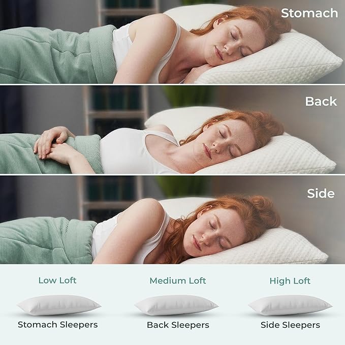 Snuggle-Pedic Body Pillow for Adults - Breathable, Full Body Pillow for Side Sleepers - Shredded Memory Foam Gel - Cooling Long Pillow Supports Legs, Belly & HIPS - 20x54 White