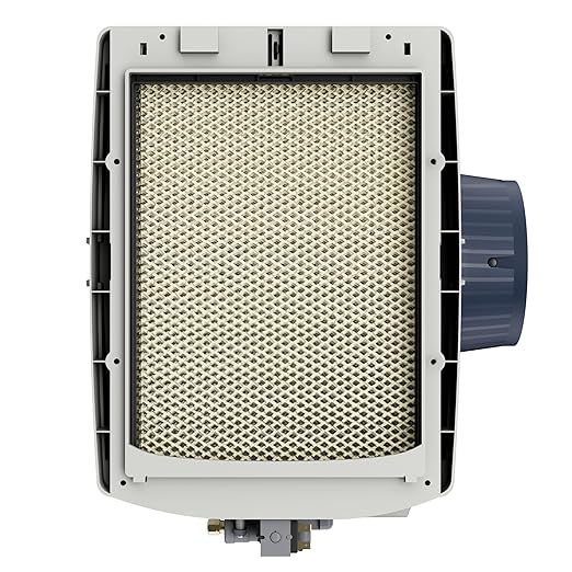 AprilAire 620MKZ Whole-House, Large Bypass Evaporative Humidifier – 18 Gallons Per Day, Water Saving with Manual Control and Installation Kit for up to 5,300 Sq. Ft.