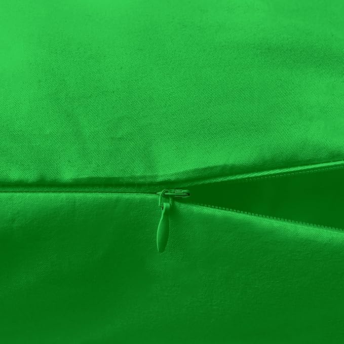 Elegant Comfort Luxury Ultra-Soft 1-Piece Pillowcase Set - 1500 Premium Hotel Quality Microfiber Double Brushed - Wrinkle Resistant, Body Pillowcase Size, Emerald Green